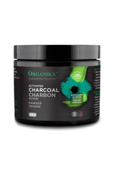 Organika Activated Charcoal Powder- Food Grade, Detox Support, Teeth Whitening, Face Wash- 40g