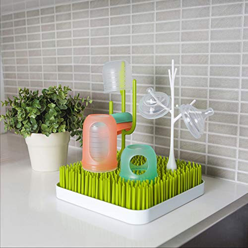 TOMY Boon Drying Rack Accessory, Twig and Poke (Pack of 2), White, green & white