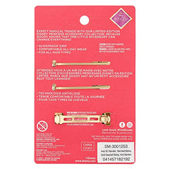 GOODY Bobby Pin and Barrette Set - Disney Princess, Ariel - Slideproof Rhinestone Bobbies - Hair Accessories for Men, Women, Boys & Girls - Style With Ease & Keep Your Hair Secured - All Hair Types