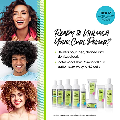 All About Curls Free of SLS/SLES Sulfates, Bouncy Cream, Silicones & Parabens/Color-safe, 5.1-Ounce, 150.8 ml (Pack of 1)