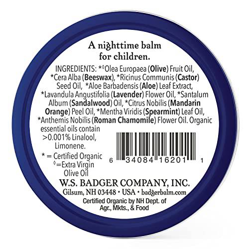 Badger Balms Night Night Balm 21 Grams