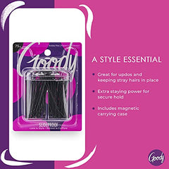 Goody Bobby Pin Magnetic Top Case - Black