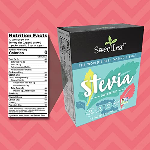 SweetLeaf Natural Stevia Extract 35 Count
