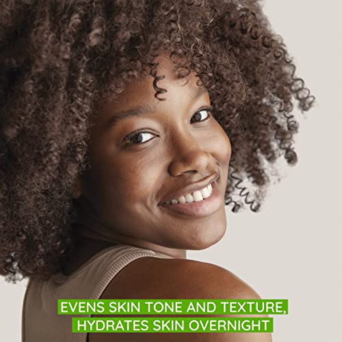 Aveeno Positively Radiant Moisturizing Face & Neck Night Cream with Tone Correcting Soy & Niacinamide, Night Cream Targets Dull Skin & Evens Skin Tone & Texture, Hypoallergenic, 1.7 oz
