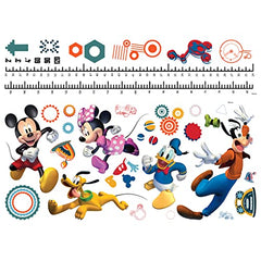 RoomMates RMK5184GC: Mickey And Friends Growth Chart Peel And Stick Wall Decals