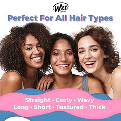 Wet Brush Original Detangler Hair Brush - Awestruck, Gold - Comb for Women, Men and Kids - Wet or Dry - Natural, Straight, Thick and Curly Hair - Pain-Free for All Hair Types