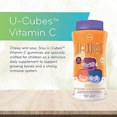 U-Cubes Vitamin C Sour Gummies