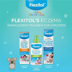 Flexitol Happy Little Bodies Eczema Relief Moisturizing Lotion | Natural Ingredients | Colloidal Oatmeal - Calms & Soothes Eczema Prone Skin | 175g