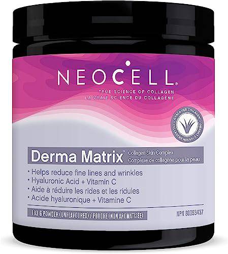 Neocell Derma Matrix Collagen Skin Complex, Powder Supports Healthy Hair, Skin & Nails