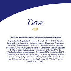 Dove Intensive Repair Shampoo with Bio-Nourish Complex revives damaged hair 750 ml