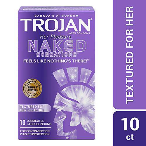 Her Pleasure Naked Sensations Lubricated Condoms