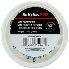 BaBylissPRO Mini Bobby Pins, 4cm long, Black