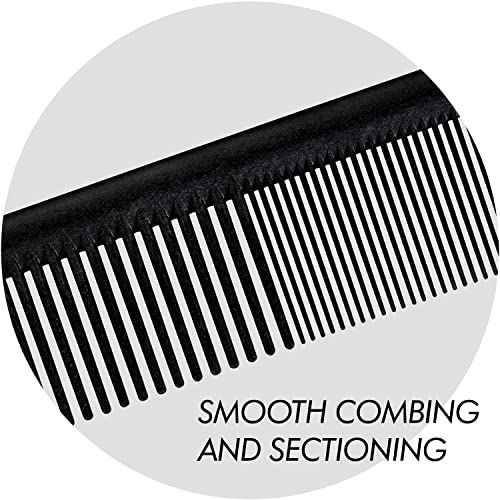 SAM VILLA Signature Series Long Cutting Comb, Black