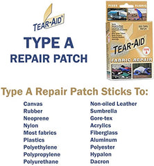 Tear-Aid Repair Patches Type A Fabric Kit, Gold