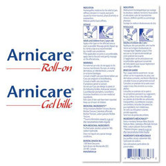 Boiron Arnicare Roll-on Homeopathic medicine for the relief of pain, stiffness (tension) in muscles and joints caused by minor traumas, physical activity or overexertion. Relieves painful back stiffness.