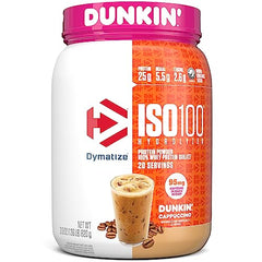 Dymatize ISO100 - Dunkin' Cappuccino 20 srv