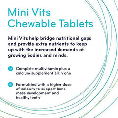 SISU - Mini Vits - Specially designed for children with a full range of vitamins and minerals - 90 Chewable Star Caps (Pack of 1)