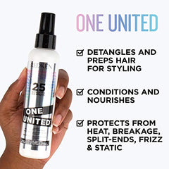 Redken One United All-In-One Leave In Conditioner, Multi-Benefit Treatment, Heat Protectant Spray for Hair, All Hair Types, Paraben Free , 150 milliliter