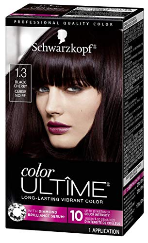 Schwarzkopf Color ultime permanent Hair Color Cream, 1.3 Black Cherry, 1 Count