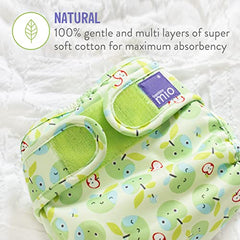 Bambino Mio, mioduo Cloth Diaper Cover, Happy Hopper, Size 1 (<9kgs)