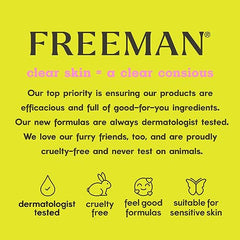 Freeman Cucumber Peel Off Gel Facial Mask, Skin Renewing, 1 Count, 6 fl oz/175 mL