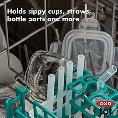 OXO Tot Dishwasher Basket for Bottle Parts & Accessories, Teal