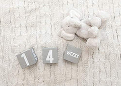 Kate & Milo Baby Milestone Markers, Baby Age Milestone Keepsakes and Photo Props