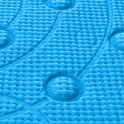 Playtex Blue Cushy Comfy Safety Bath Mat, 36x17.5 – Ginsey Home