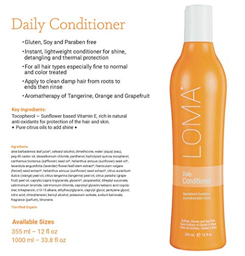 Loma Daily Conditioner 33.8-Ounce/1000 ml