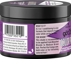 Schwarzkopf Got2b Color Pop Semi Permanent Hair Color, Purple, 150ml