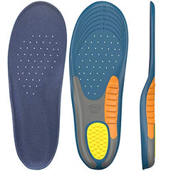 Dr. Scholl's HEAVY DUTY SUPPORT Pain Relief Orthotics. Designed for Men over 200lbs with Technology to Distribute Weight and Absorb Shock with Every Step (for Men's 8-14)