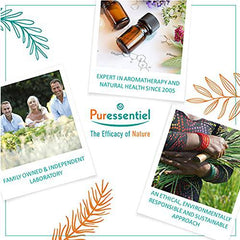 PURESSENTIEL - Respiratory Throat Spray with 4 essential oils - Helps treat irritated, inflamated or sore throat - Source of antioxydants - Medicinal ingredients of 100% natural origins - 15ml