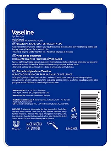 Vaseline Lip Therapy Original 2x4.8g