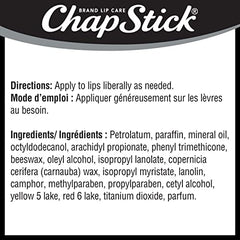 ChapStick Classic Lip Balm, Original Flavour, 2 Tubes