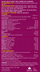 Swiss Natural Total One Multi Vitamin & Mineral | Women 50+ with Calcium, Cranberry & Vitamin B12, Without Iron | Daily Maintenance for Overall Health | No Preservatives or Dairy | 90 Caplets