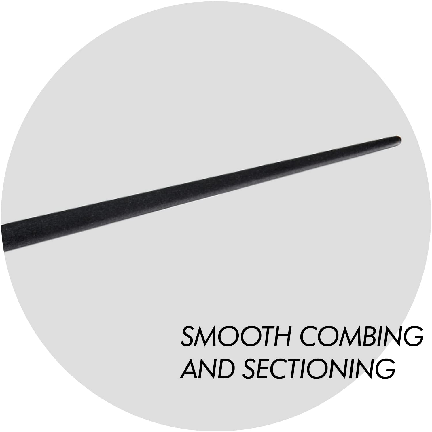 Sam Villa Signature Series Tail Comb, Black