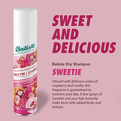 Batiste Dry Shampoo Spray, Sweetie Scent, 200-ml