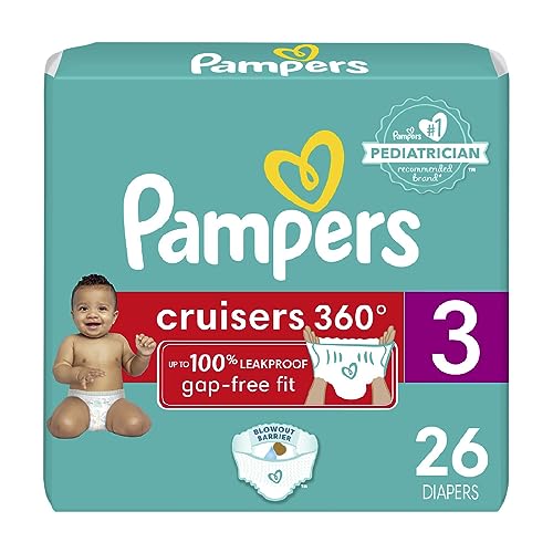 Pampers Cruisers 360 Diapers Size 3 26 Count