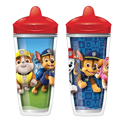 Playtex Sispsters Stage 3 Paw Patrol Spout Cup, Spill-Proof, Leak-Proof, Break-Proof - 9 Ounce - 2 Count