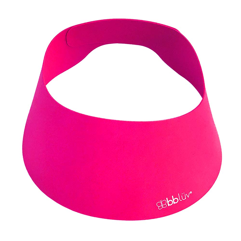 Käp - Silicone Baby Shower Cap, Adjustable, Soft Shower Cap for Kids and Toddler (Pink)