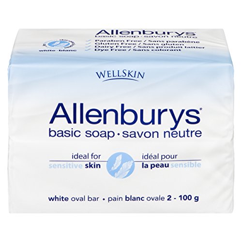 Allenburys Original Bar Soap | Ideal for Sensitive Skin | 2 Bars, 100 g