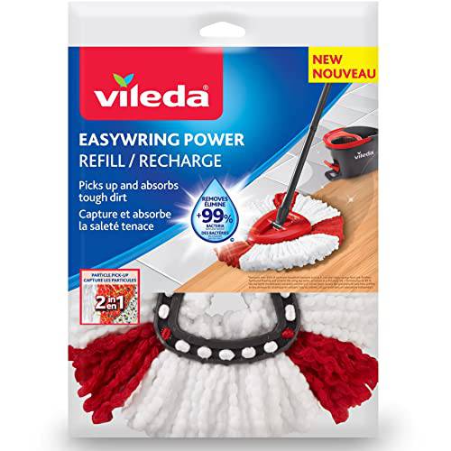 Vileda EasyWring Spin Mop Power Refill, 2-in-1 Microfibre - Zecoya