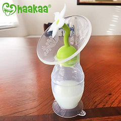 Haakaa Silicone Breast Pump Stopper 1 pk (White)