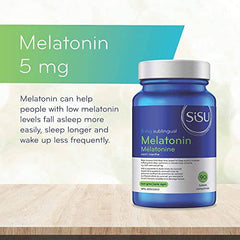 SISU Melatonin 5 mg sublingual, Mint 90 T