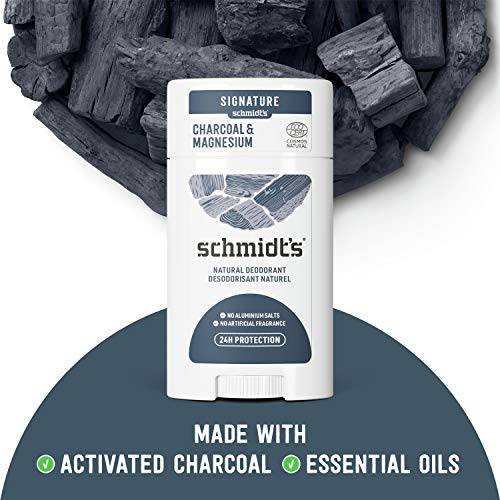 Schmidt's Charcoal & Magnesium Natural Deodorant Stick - Zecoya