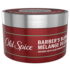 Old Spice Barber's Blend Styling Cream for Men, Infused With Aloe, 85 Grams