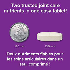 Webber Naturals Super NEM Glucosamine, 60 Tablets, Natural Eggshell Membrane for Support of Joint Pain and Stiffness, Non-GMO, Gluten and Dairy Free