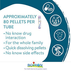 Boiron Thuya occidentalis 200CH, homeopathic medicine, 4 g (Pack of 3)