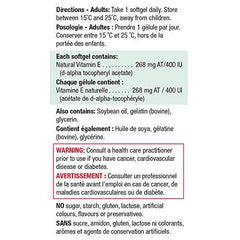 Vitamin E 400 UI/268 mg AT - Zecoya