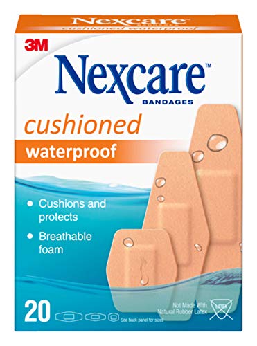 Nexcare Waterproof Cushioned Bandages